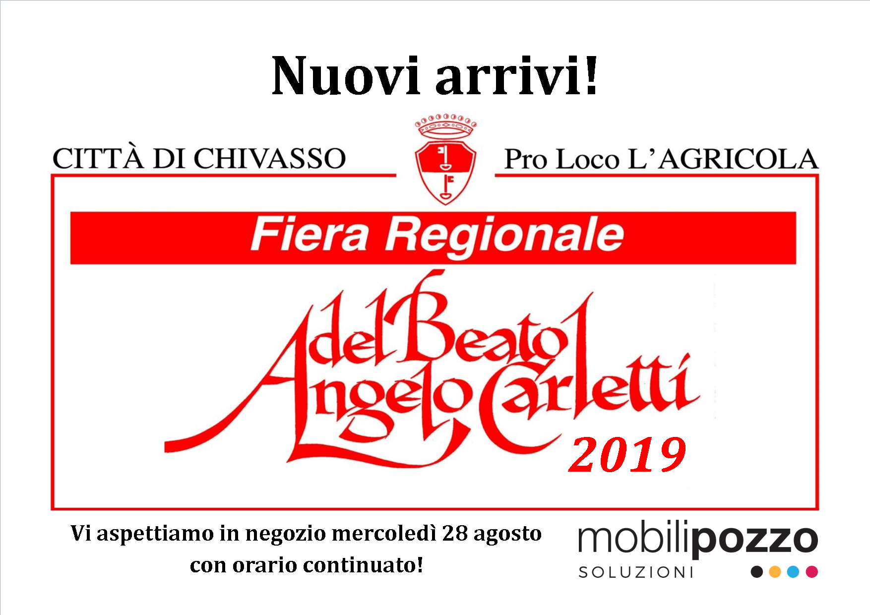 Fiera Regionale Beato Angelo Carletti 2019